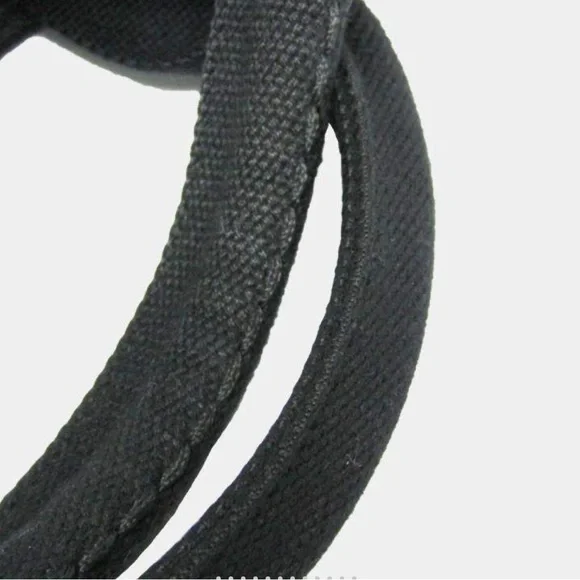 Prada Canapa Black Tote with front Embroidered Brand Logo w/  Authenticity card - Picture 13 of 16